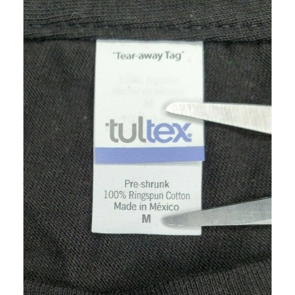 Pants Graphic Tultex Tear Away Tags Preshrunk Ring spun %100 Cotton Med T-Shirt - Picture 4 of 6